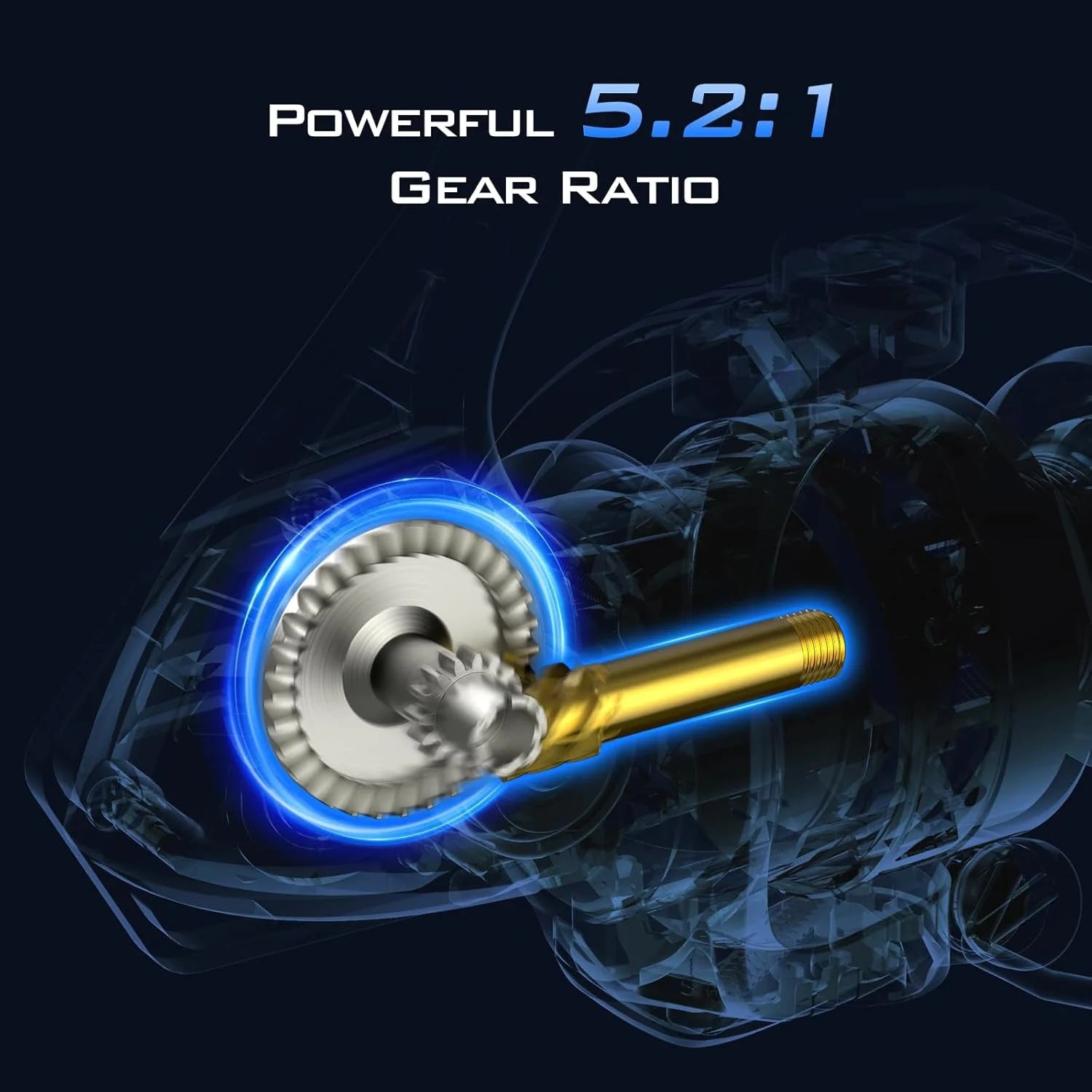 4000 Spinning Reels, 17.5Lbs Max Drag, 5.2:1 Gear Ratio-Centron Black