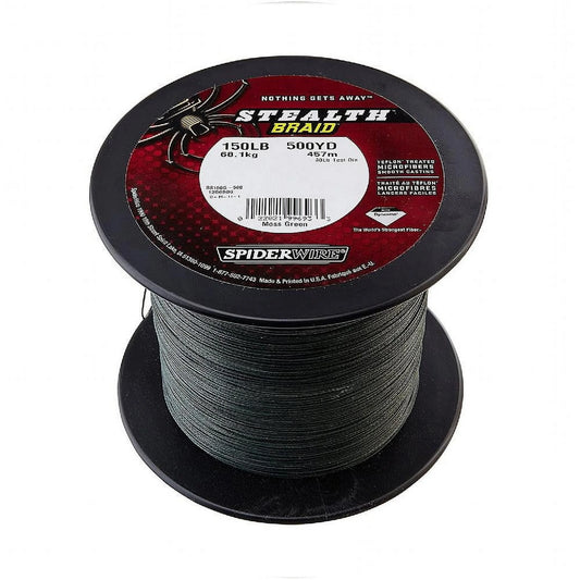 Stealth® Braid Fishing Line, Moss Green, 15 Lb Test Strength, 300 Yd