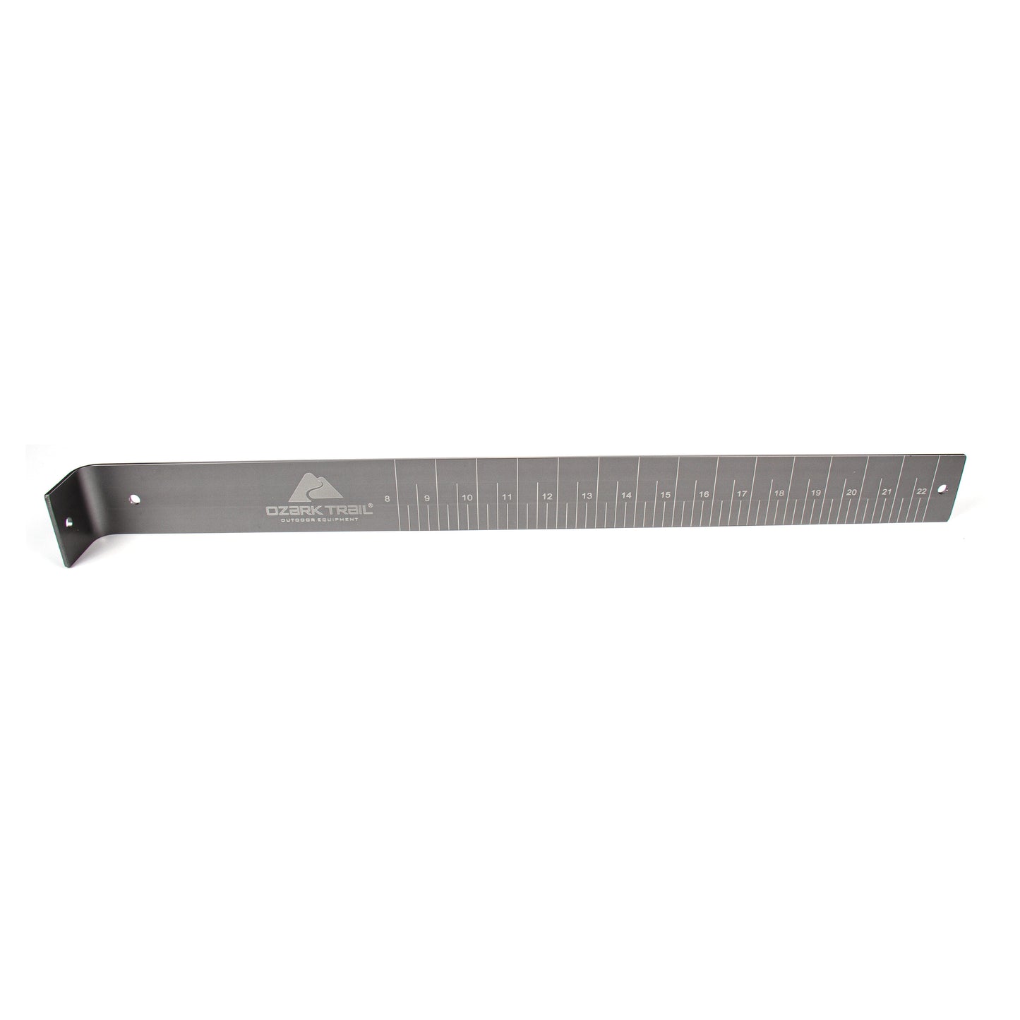 (2 Pack)  22 in Aluminum Fish Measuring Board, Boat Mount Fishing Ruler with Corrosion Resistant Finish for Freshwater and Saltwater Use