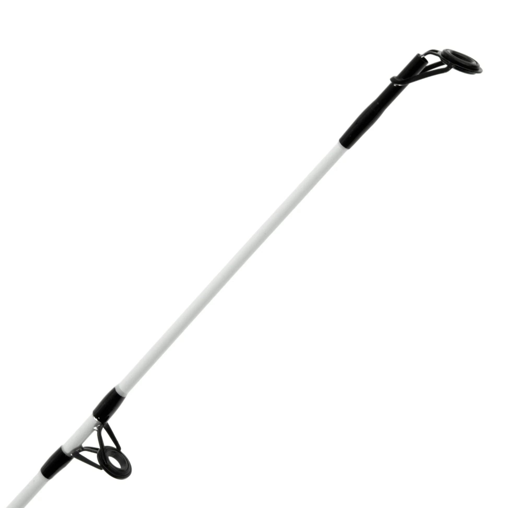 Medium Action 2-Piece Spinning Rod and Reel Combo, Size 6000 Reel, 8 Feet