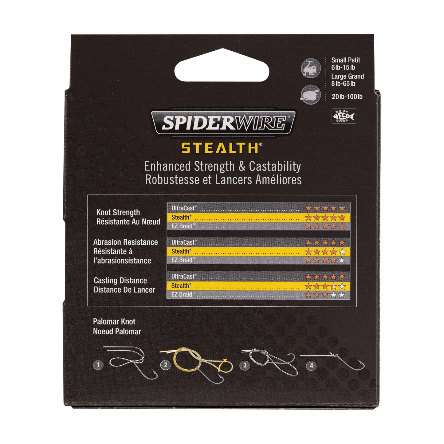 Stealth® Braid Fishing Line, Moss Green, 15 Lb Test Strength, 300 Yd