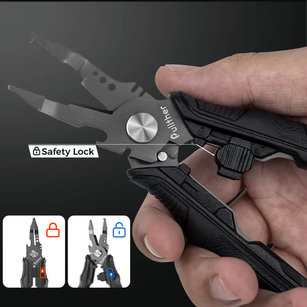 Pullther Fishing Pliers，Fishing Equipment，Fishing Gear，Multifunctional Fishing Line Scissor，Fishing Tools Fishing Hook Remov