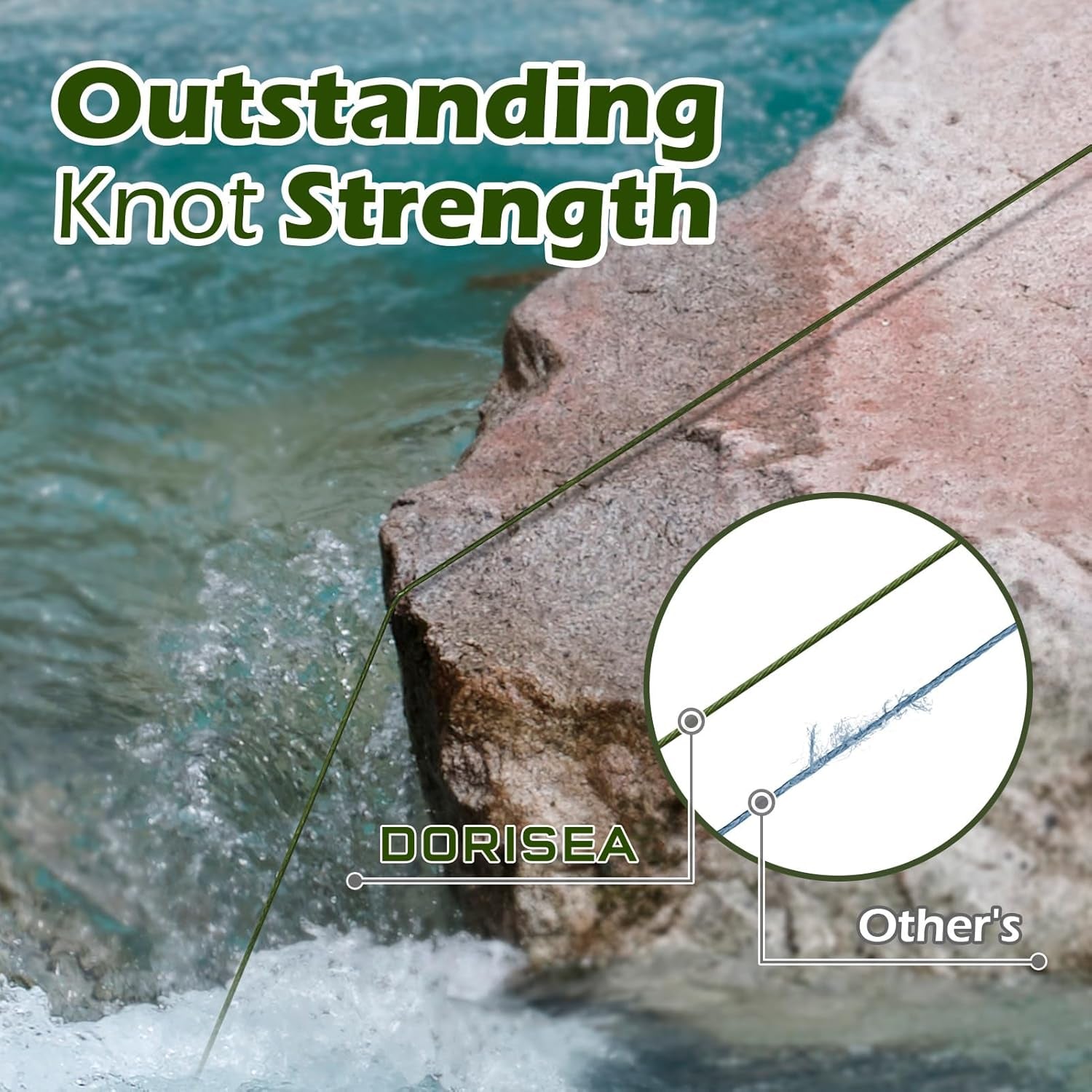 Extreme Braid 100% Pe Black Braided Fishing Line 109Yards-2187Yards 6-550Lb Test Fishing Wire Fishing String Incredible Superline Zero Stretch