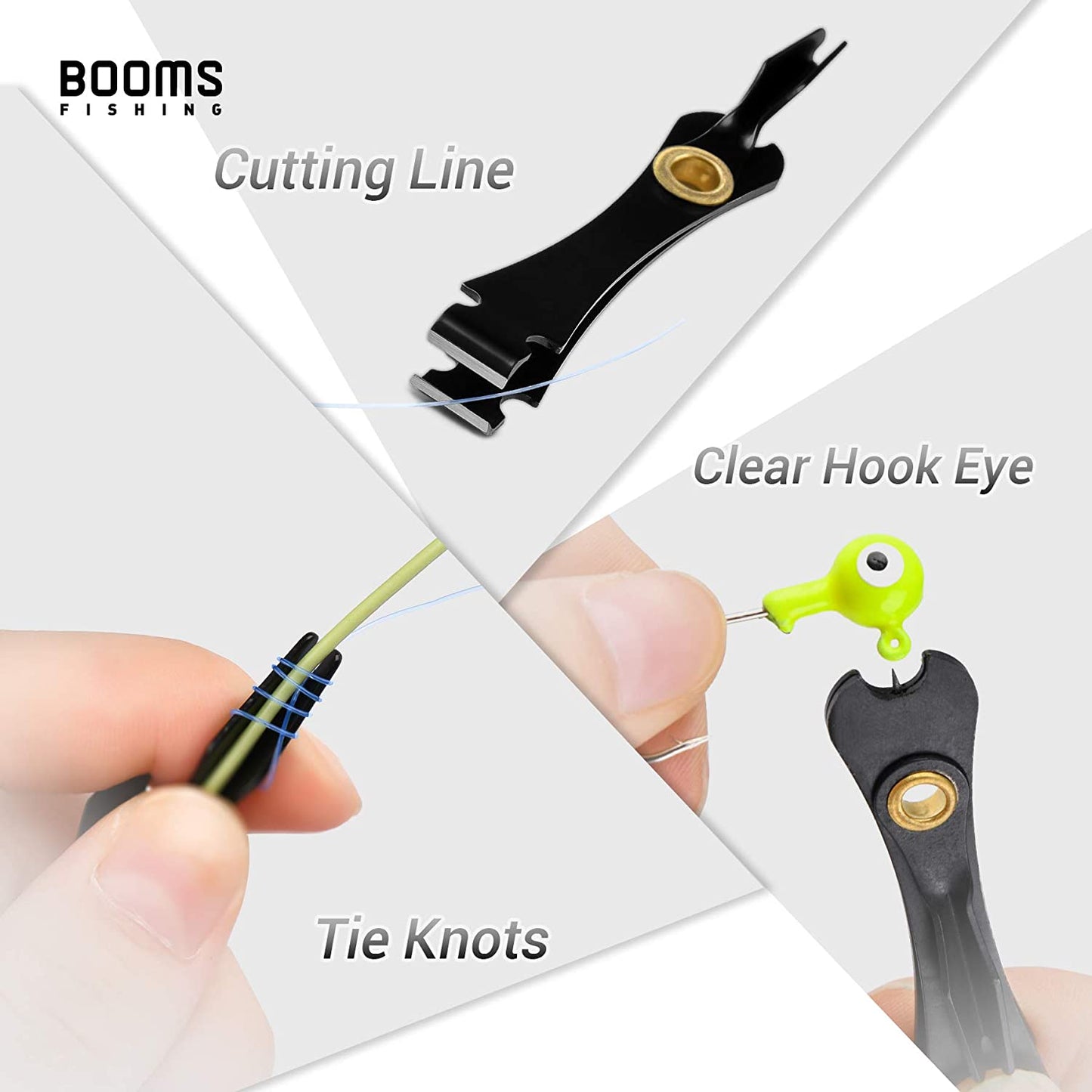 FC2 Fishing Knot Tying Tool, Fly Fishing Line Cutter, Fishing Clippers with Retractor