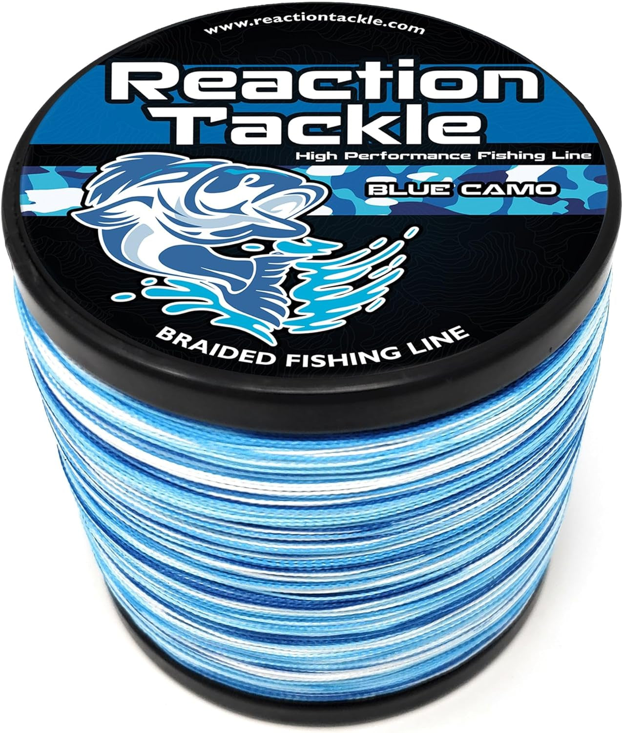 Braided Fishing Line - Pro Grade Power Performance for Saltwater or Freshwater Fish - Colored Fishing Line Braid for Extra Visibility
