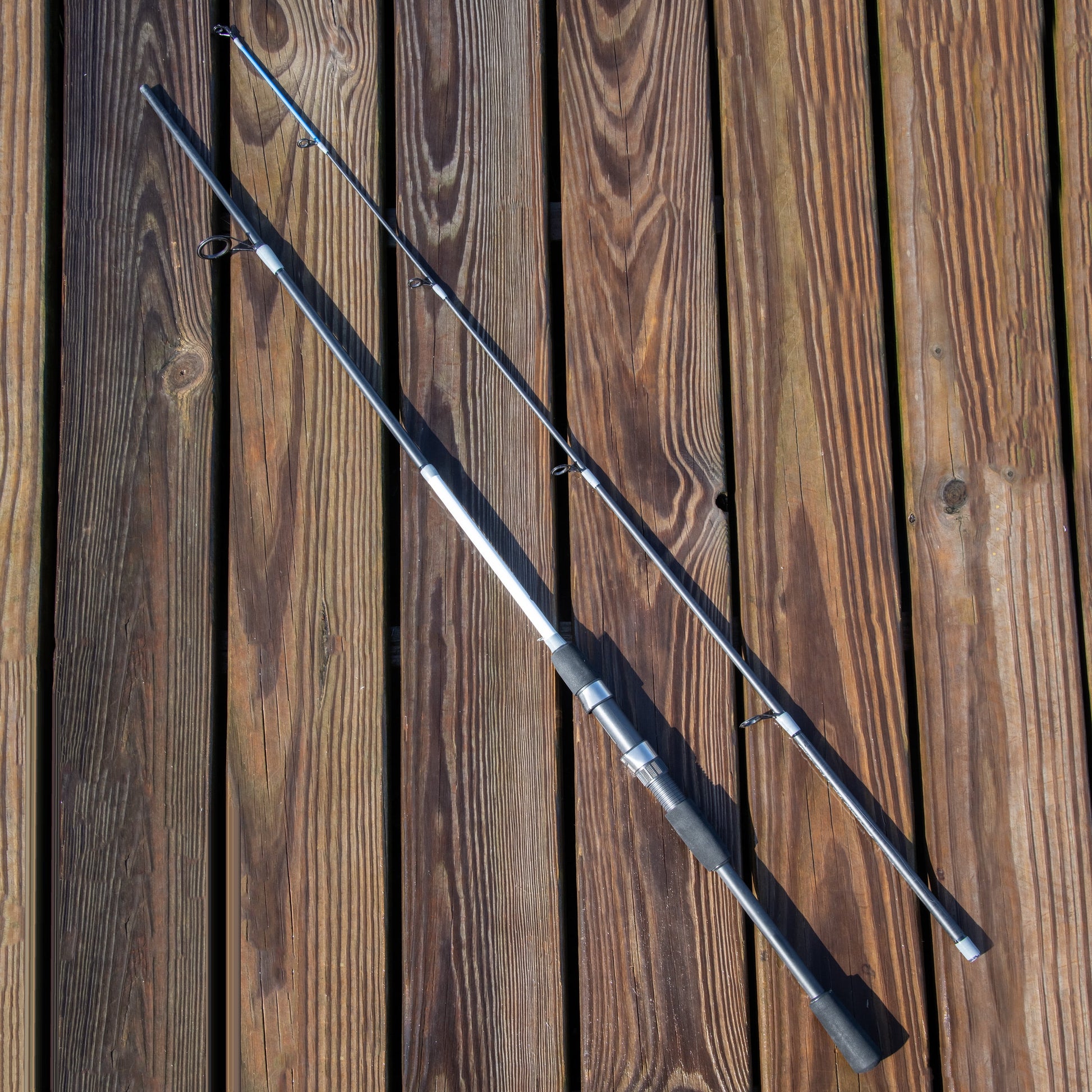 Inshore Fishing Rod, Medium, 7 Ft, Stainless Steel Guides, 2-Piece